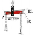 Torin Big Red T32100 Engine Hoist / Steel Engine Leveler, 3/4 Ton