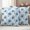 Blue, variant on Blue Flowers Outdoor Waterproof Pillow Covers, Country Pastoral Floral Spring Decorative Square Throw Pillowcase Sofa Cushion Sham for Patio/Couch/Chair, 26"x26" 2 Pack