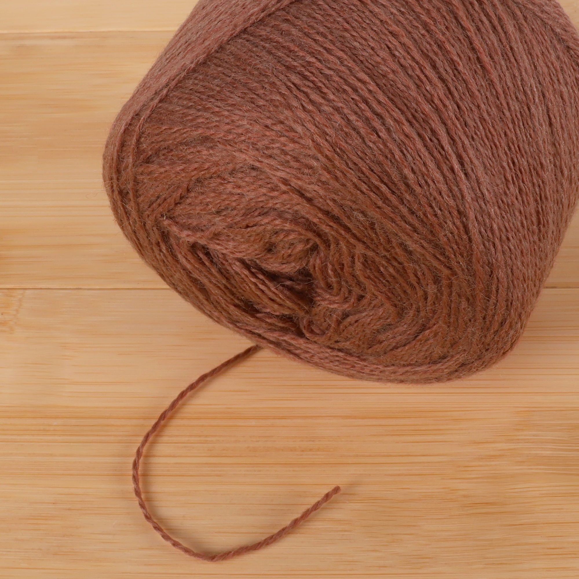 JubileeYarn Merino Amore Yarn - 100g/Cake Sport Weight Merino Wool - Shades of Brown - 4 Cakes