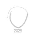 thumbnail image 2 of Collar de Diamantes de Imitación Yinane 2025 Plata, 2 of 8