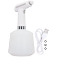 thumbnail image 1 of Botella rociadora eléctrica para plantas, 3,7 V, impermeable, fácil control, indicador de batería, carga USB, volumen ajustable, atomizador para plantas, 1,5 L, 1 of 14