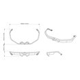 thumbnail image 3 of Can-Am 715009281 BRP  Deep Black LinQ Front Rack Extension, 3 of 5