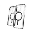 thumbnail image 2 of Zagg Picadilly Snap Case For iPhone 15 Pro, Clear & Black, 2 of 5