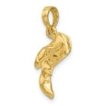thumbnail image 5 of FB Jewels 14K Yellow Gold 3D Cowboy Boot Pendant, 5 of 5