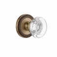 thumbnail image 7 of Grandeur Bordeaux Crystal Door Knob with Newport Plate, 7 of 7