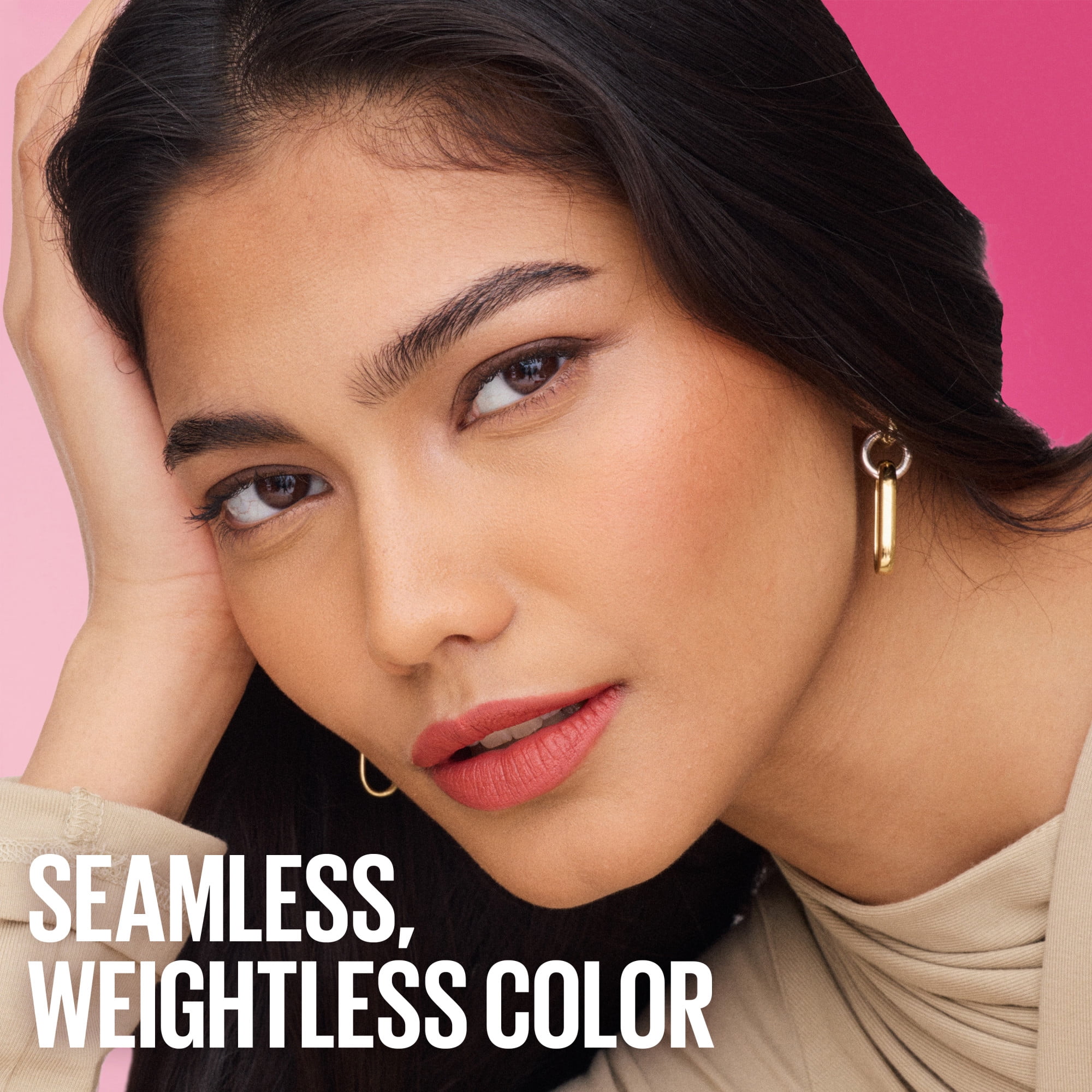 Maybelline New York Serum Lipstick, Satin Finish, Speed Walk 105, 3.4g