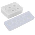 thumbnail image 1 of 2 Unids De Silicona De Granos De Resina Ronda Macarena Molde de silicona para artesanía, 1 of 8