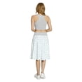 thumbnail image 5 of Women's Mathematics Room Math Formulas A-line Printed Skirt Casual Wear, 2XL, Teal White, by Ambesonne, 5 of 6