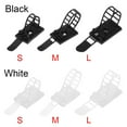 thumbnail image 2 of 5/10Pcs Electrical Equipment Supplies Cord Management Wire Holder Organizer Table Desk Storage Self-adhesive Cable Clips Wire Tie Cable Tie BLACK L-10PCS, 2 of 8