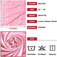 thumbnail image 5 of 35 Inch Satin Head Scarves Large Vintage Square Scarf Silk Feeling Satin Khaki, 5 of 5