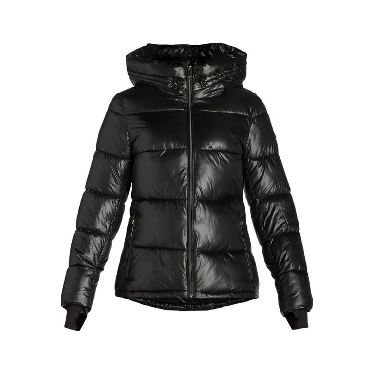 BCBG Paris Women's and Women's Plus Hooded Puffer Jacket