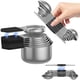 thumbnail image 1 of Set de tazas y cucharas medidoras magnéticas Abtrino Premium Black, 1 of 7