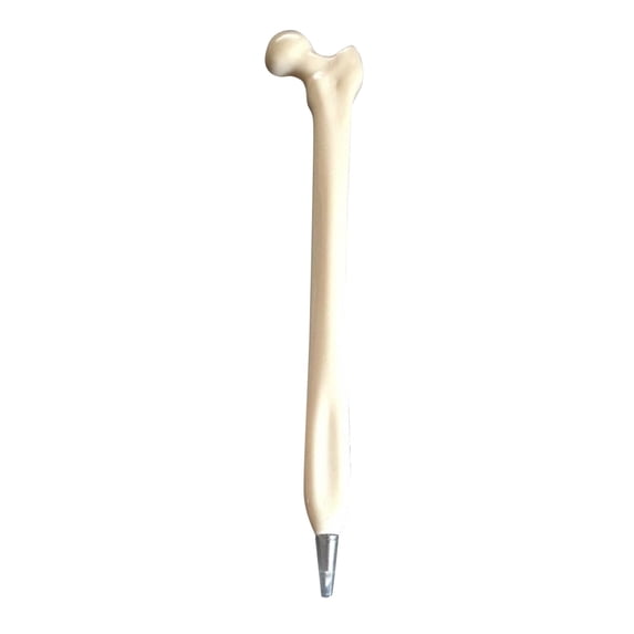 Pen2 Product Novelty Bone Shape Ballpoint Pens Ink Pen Finger Doctor Pen Stationery for Students and