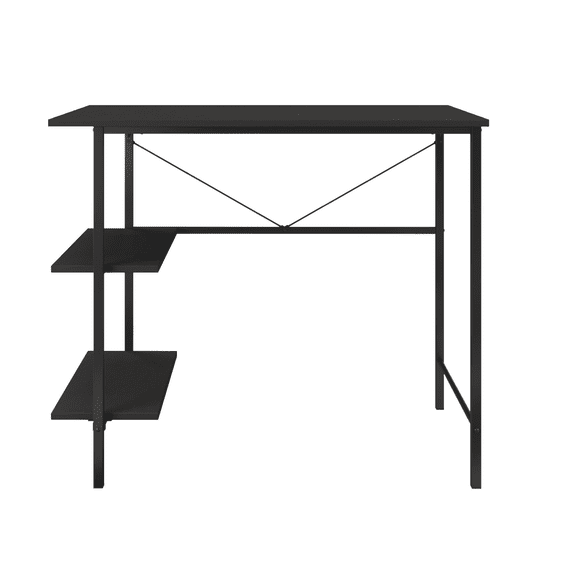 Mainstays Pierce 30 inch Tall Storage Desk, Black