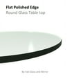 20" Round Tempered Glass Table Top
