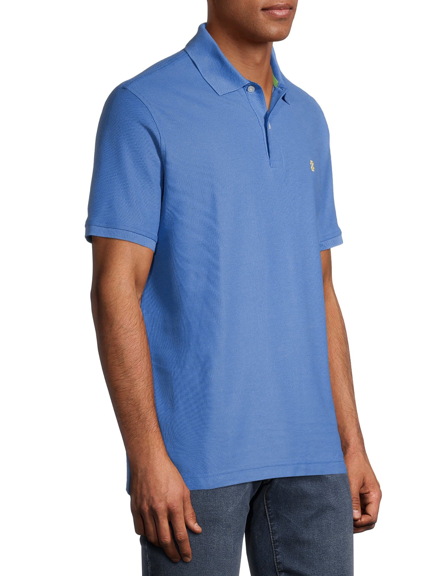 IZOD Men's Advantage Performance Comfort Stretch Solid Polo Shirt