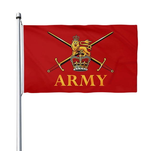 Aihccy British Army Flag with Brass Grommets Size - 3x5Ft