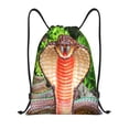 thumbnail image 1 of Fotbe Cobra Snake Pattern Drawstring Backpack, Gym Bag, Lightweight Backpack, Water-Resistant Bag Travel Sports Backpack, Fitness Bag, Yoga Bag-Small, 1 of 6