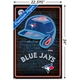 thumbnail image 3 of MLB Toronto Blue Jays - Neon Helmet 23 Wall Poster, 22.375" x 34", 3 of 4