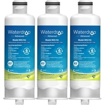 Waterdrop DA97-17376B Replacement for Samsung HAF-QIN/EXP, DA97-08006C, RF28R7351SG, RF23M8570SR, NSF 53&42 Certified Refrigerator Water Filter, 3 Filters (Package May Vary)