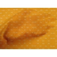 thumbnail image 4 of oneOone Cotton Poplin Mustard Yellow Fabric Eyes Face Dress Material Fabric Print Fabric By The Yard 56 Inch Wide, 4 of 4