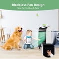 thumbnail image 4 of Gymax Evaporative Air Cooler Portable Cooling Fan Humidifier Home Office, 4 of 9