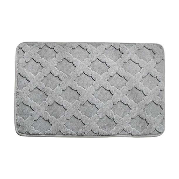Yhmxh Alfombrillas de baño para baño Alfombra de baño Alfombrillas de baño gruesas, absorbentes, antideslizantes, para dormitorio, para puerta Decoración del baño