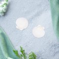 thumbnail image 2 of EeaseMX 10 piezas de conchas de vieira blancas, conchas marinas grandes de concha natural, material para manualidades decorativas, 2 of 7