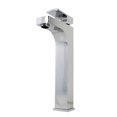 thumbnail image 3 of Contempo Living Inc Lewis Style Stainless Steel Square Design Polished Chrome Solid Brass Single Hole Lever Bathroom Vanity Lavatory Faucet, 3 of 5