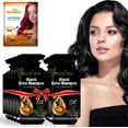 thumbnail image 2 of (6 pack) Herbishh Black Shampoo for Gray Hair, Travel-friendly Hair Dye Shampoo 3 in 1, 100% Gray Coverage, Permanent Hair Color for Men & Women, Ammonia-free, 30 ml, 2 of 7