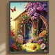 thumbnail image 1 of Kit de pintura de diamante con forma especial parcial de bricolaje 5D, decoración del hogar FLhrweasw Nuevo, 1 of 9