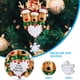 thumbnail image 4 of Adorno colgante de árbol de Navidad Papá Noel Navidad Arte Artesanía Juguete Decoración de ventana Decoración de fiesta, 3 piezas Inevent HA008994-02, 4 of 6