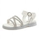 thumbnail image 1 of Nuevas zapatillas de deporte casuales de moda de verano para niños, sandalias ligeras y transpirables, zapatos de suela suave antideslizantes, calzado de princesa con punta abierta para niñas, 1 of 4