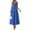 Royal Blue, variant on PRETTYGARDEN Womens Sleeveless Maxi Summer Dresses Hollow Out Eyelet Square Neck Ruffle Flowy Beach Vacation Sundress