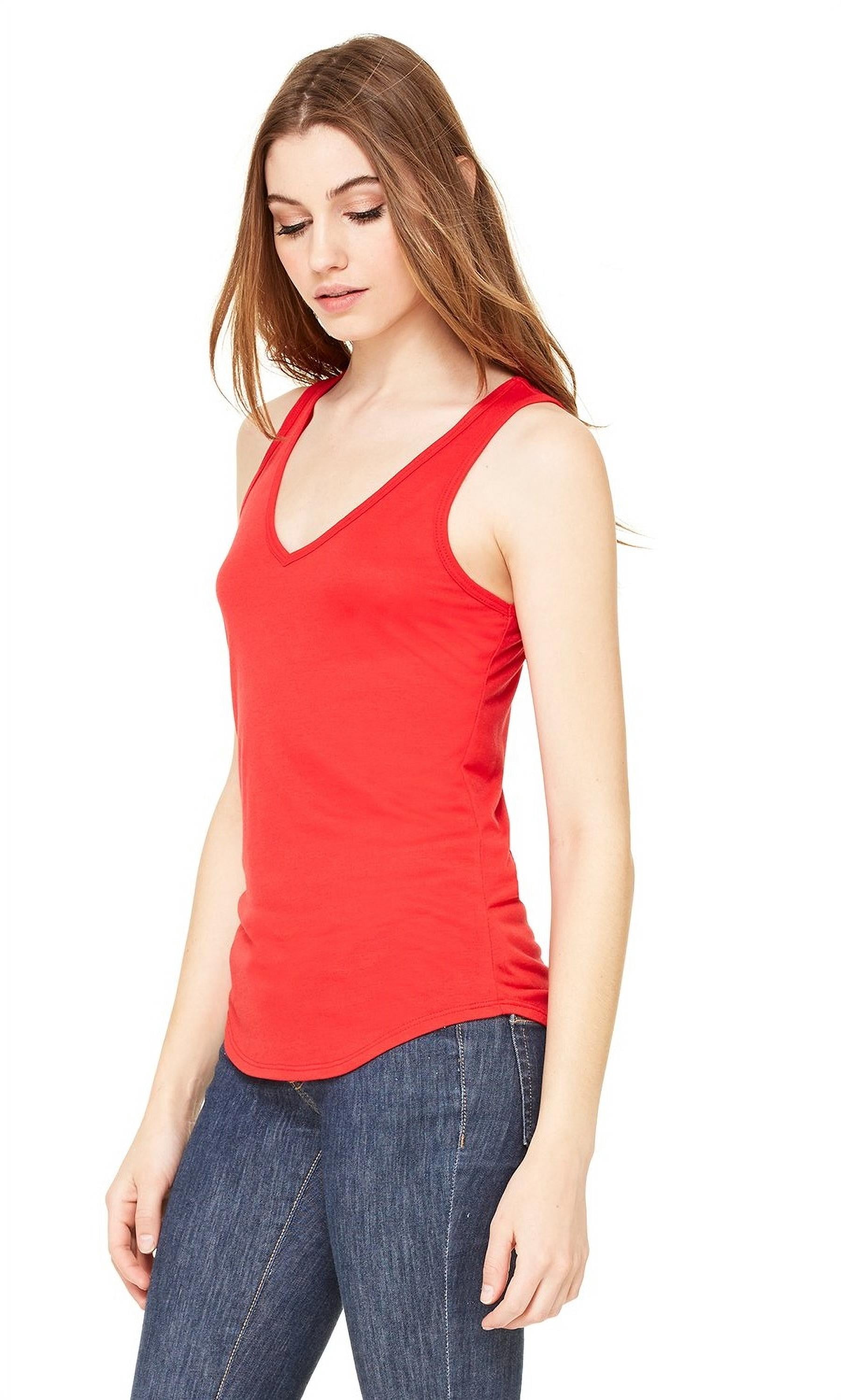 Women's Flowy V-Neck Tank Top
