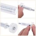 thumbnail image 4 of Uxcell Rueda Guía Superior de Puerta Bi-Fold de Acero Inoxidable y Plástico de 3/8" Diámetro Plata 6Pcs, 4 of 6