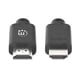 thumbnail image 3 of Cable HDMI Alta Velocidad Manhattan 356718 Ethernet Macho-Macho Negro, 3 of 3