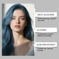 thumbnail image 5 of Hair Dye Shampoo,Hair Shampoo，Vibrant Long-Lasting Shine,Hydrating Solid Color Shampoo for Vibrant Hair - 100ml Travel Size | Sulfate-Free & Eco-Friendly Formula(MulticolorC), 5 of 8