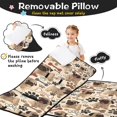 thumbnail image 3 of Pug and Footprint Toddler Nap Mats for Kids Preschool,Sleeping Mat Bag or Kids,Toddler Sleeping Bag,Toddler Nap Mat or Daycare, 3 of 6