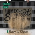 thumbnail image 4 of FRABE Outside Door Mat 36x59, Non Slip Rubber Backing Welcome Doormat, Low Profile Easy Clean Welcome Entrance Mat for Front Back Door Entryway Porch Garage, Sweet Home, 4 of 10
