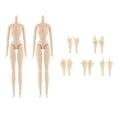 thumbnail image 1 of 1/6 28 muñeca de niña articuda manos y cuerpo de muñeca Flexible para Macarena 28cm 28 Muñeca Desnuda Articulada Desnuda, 1 of 8