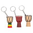 thumbnail image 3 of 1 Set of Drum Key Chains Durable Pendants African Drum Key Chains Necklace, 3 of 3