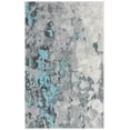 thumbnail image 2 of SAFAVIEH Adirondack Ladonna Abstract Area Rug, Turquoise/Grey, 4' x 6', 2 of 3