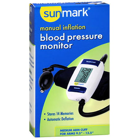 UPC 038703919053 product image for Sunmark Manual Inflation, Blood Pressure Monitor - 1 ct | upcitemdb.com
