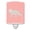 Multicolor, variant on Caroline's Treasures BB7877CNL White Arctic Fox Pink Check Ceramic Night Light, 6x4x3", multicolor