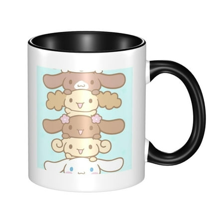

Cinnamoroll Coffee Tea Double Side Ceramic Mug Office Work Cup Gift