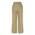 thumbnail image 6 of Work Pants for Women 2025 Business Casual Dress Pants High Waisted Straight Leg Trousers Formal Dressy Interview Outfits Office Flowy Bottoms with Pockets Workout Sweats Women Camo Sweatpants, 6 of 8
