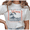 White-1, variant on UNISHE Women's Japanese Wave Checker Border Psalm 93:4 Faith Quote Graphic Short‑Sleeve T‑shirt Relaxed Fit