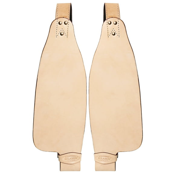 Hilason Leather Saddle Replacement Fender Pair With Hobble Straps Adult