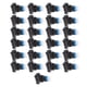 thumbnail image 4 of Interruptor de botón de bloqueo automático, 25 piezas Interruptor de botón industrial Botón de interruptor Funcionalidad inteligente Jadeshay A, 4 of 8
